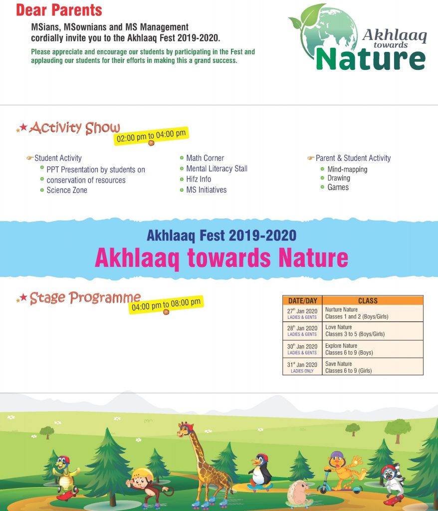 Akhlaaq Fest 2019-2020
