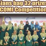 MS students bag 32 prized at COMI competition