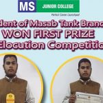 Elocution Competition Winner