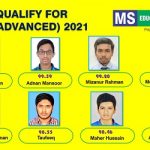 MSians Qualify for IIT JEE Advanced 2021