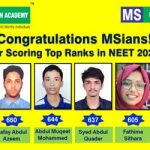 MS Education Academy NEET Toppers 2021