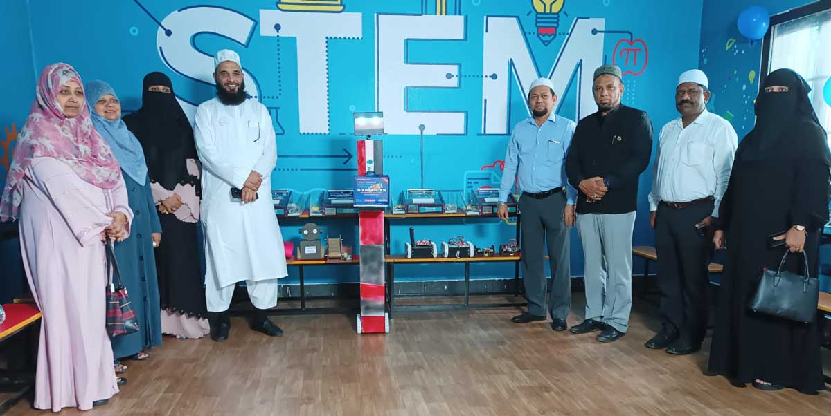 Inauguration of Robotics Lab at MS Education Academy