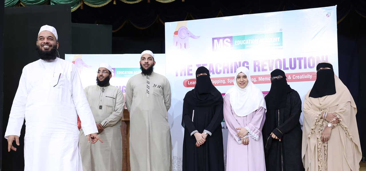 Mohammed Lateef Memory Khan Chairman MS Education Academy conducting Workshop at Hyderabad