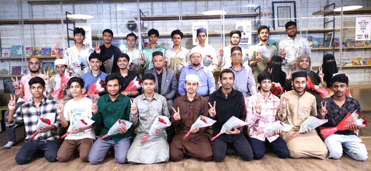 MS Junior College students felicitated for remarkable success in JEE Main 2025